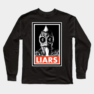 Reptilians Lie Long Sleeve T-Shirt